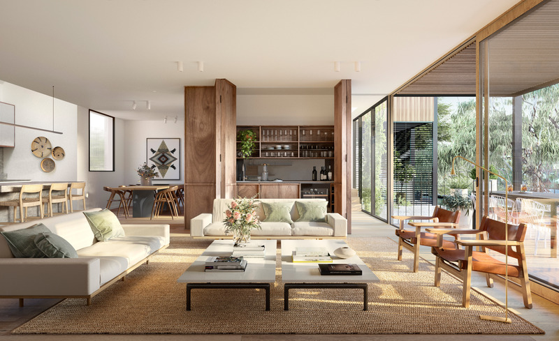 Dossier de presse | 5600-01 - Communiqué de presse | Australian Firm Gabriel Saunders Gets Recognition at the A+ Firm Awards - Gabriel Saunders - Architecture résidentielle - Ruskin Elwood Living - Crédit photo : Gabriel Saunders