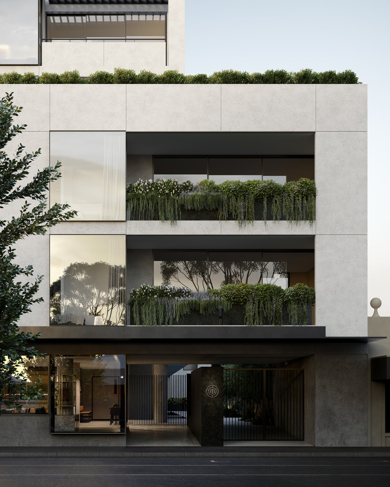 Dossier de presse | 5600-01 - Communiqué de presse | Australian Firm Gabriel Saunders Gets Recognition at the A+ Firm Awards - Gabriel Saunders - Architecture résidentielle - The International Exterior - Crédit photo : Gabriel Saunders