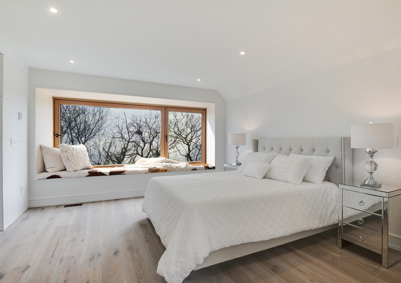 Dossier de presse | 2182-04 - Communiqué de presse | Blanche Chapel House - Alva Roy Architects - Architecture résidentielle - Second floor Bedroom - Crédit photo : Alex Karmov