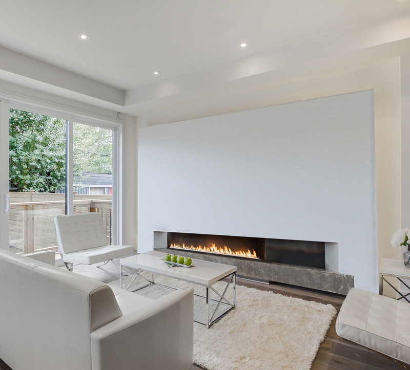 Dossier de presse | 2182-04 - Communiqué de presse | Blanche Chapel House - Alva Roy Architects - Architecture résidentielle - Main floor family room - Crédit photo : Alex Karmov