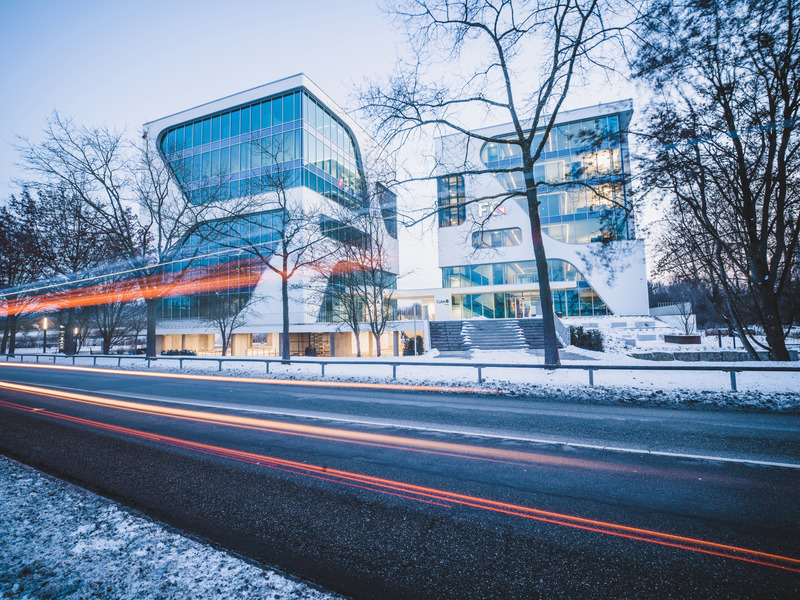 Dossier de presse | 2193-05 - Communiqué de presse | What will Smart Cities Look like in the Future? - 3deluxe - Architecture institutionnelle - Front Façade - Crédit photo : Sascha Jahnke