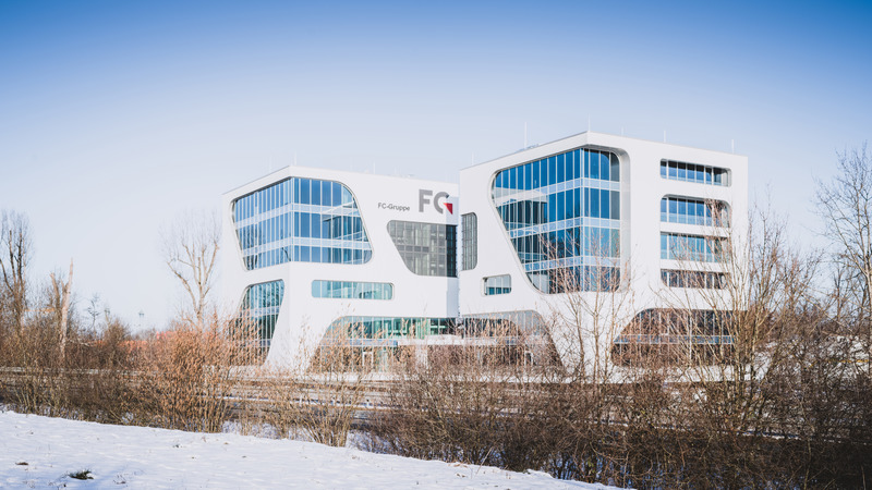 Dossier de presse | 2193-05 - Communiqué de presse | What will Smart Cities Look like in the Future? - 3deluxe - Architecture institutionnelle - Exterior Distance View south side - Crédit photo : Sascha Jahnke