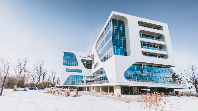 Dossier de presse | 2193-05 - Communiqué de presse | What will Smart Cities Look like in the Future? - 3deluxe - Architecture institutionnelle - Cubes east side - Crédit photo : Sascha Jahnke<br>