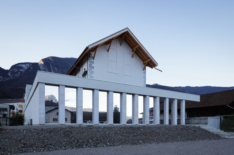 Press kit | 5604-01 - Press release | The Alpex Cultural Centre - Atelier Archiplein - Institutional Architecture - Photo credit: Aurélien Poulat