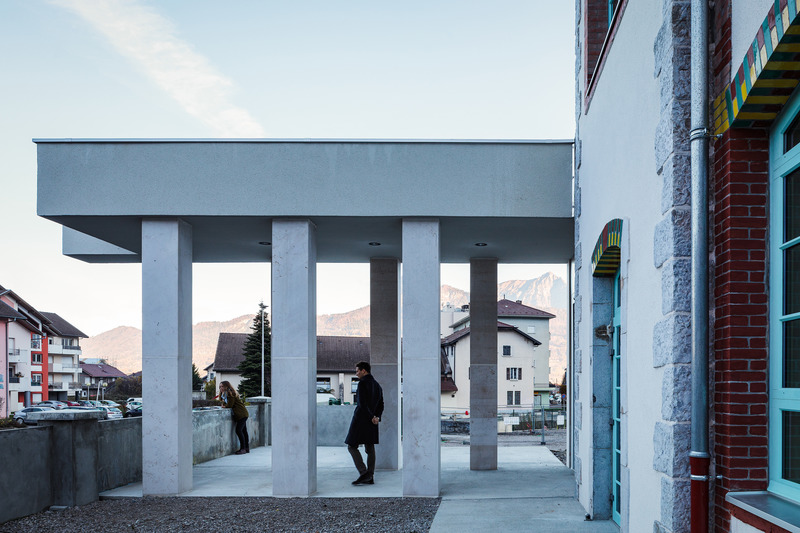 Press kit | 5604-01 - Press release | The Alpex Cultural Centre - Atelier Archiplein - Institutional Architecture - Photo credit: Aurélien Poulat