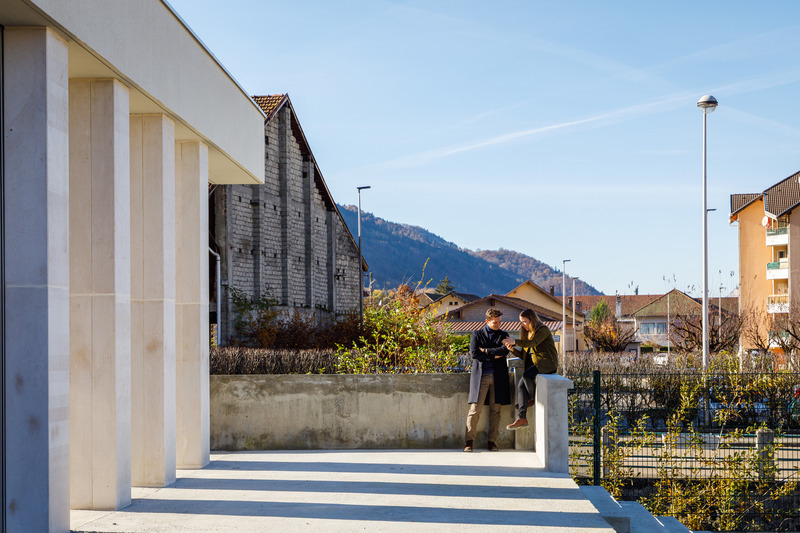 Press kit | 5604-01 - Press release | The Alpex Cultural Centre - Atelier Archiplein - Institutional Architecture - Photo credit: Aurélien Poulat