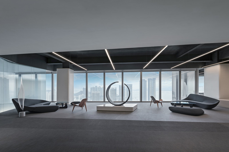Dossier de presse | 4788-01 - Communiqué de presse | Shenzhen Prince Plaza Exhibition Center - Yuqiang & Partners - Design d’intérieur commercial - Rest Area - Crédit photo : Shawn