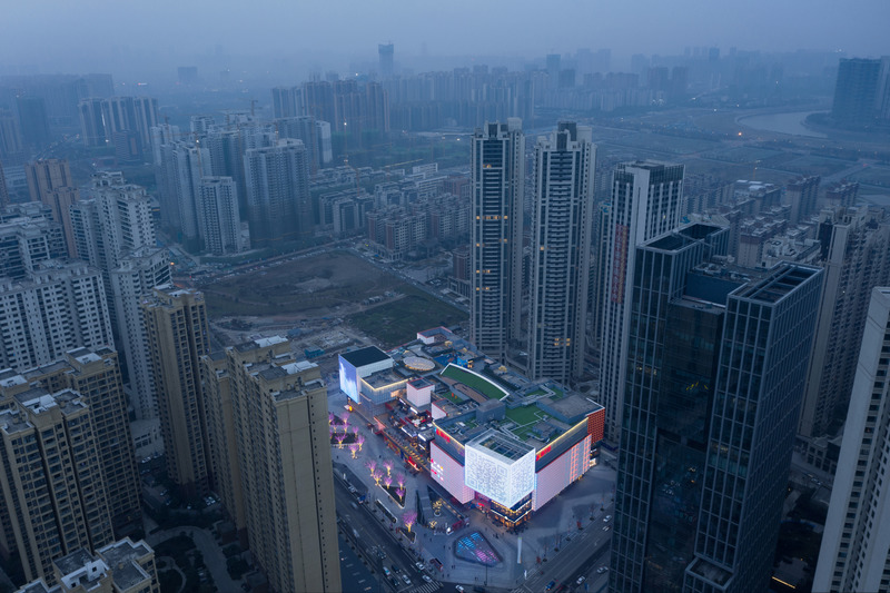 Press kit | 3565-05 - Press release | UNIFUN Tianfu Chengdu - CLOU architects - Commercial Architecture - Photo credit:  Arch-Exist 