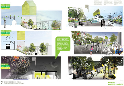 Dossier de presse | 562-14 - Communiqué de presse | NIPpaysage remporte le concours Aménagement de la promenade Smith - Bureau du design - Ville de Montréal - Concours - Crédit photo : NIPpaysage