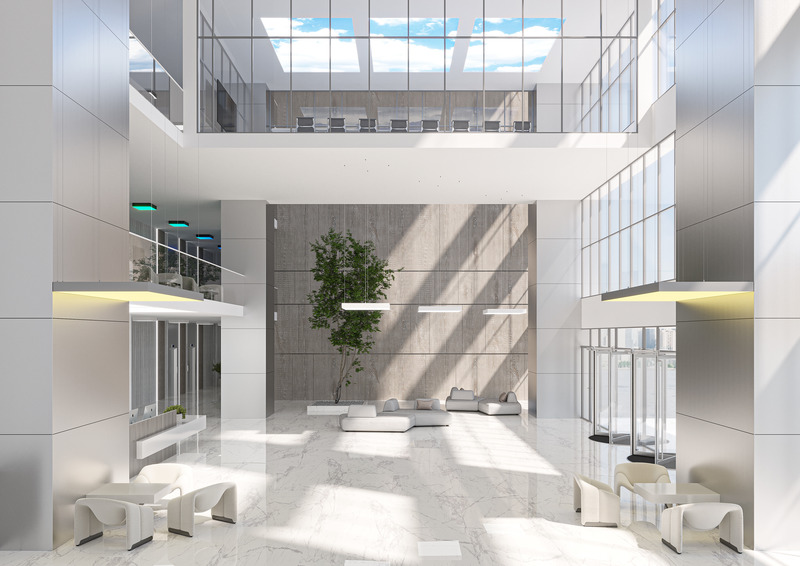 Dossier de presse | 5612-01 - Communiqué de presse | TLS Launches Their 1st Ever Lighting Collection: Carra - TLS - Design d’éclairage - Carra : a Collection of architectural lighting by TLS. Here illustrated in its various sizes, lighting effects, and mounting options. - Crédit photo : TLS