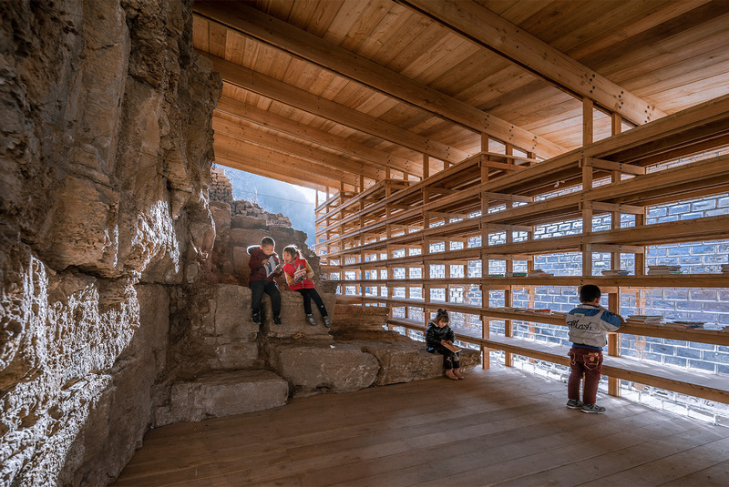 Press kit | 5592-01 - Press release | Design Educates Awards  Winners 2021 - Laka Foundation - Competition -  Winner for the year 2021 in architectural design_Zheshui Natural library, Author: LUO studio - Photo credit: Jin Weiqi  