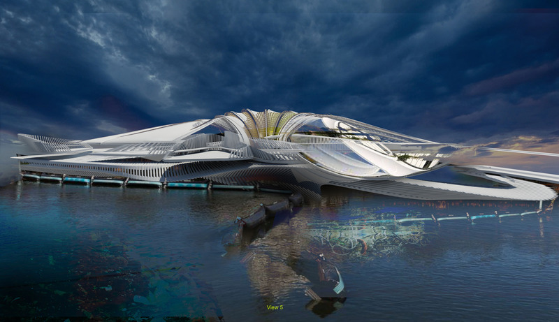 Dossier de presse | 2121-17 - Communiqué de presse | Recycled Ocean Plastic Resort - Margot Krasojević Architects - Architecture commerciale - Crédit photo : Margot Krasojević