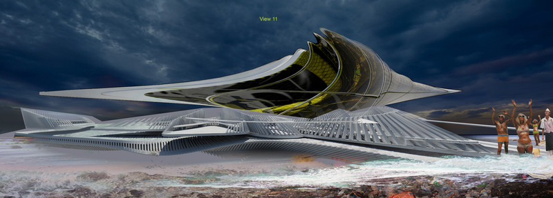 Dossier de presse | 2121-17 - Communiqué de presse | Recycled Ocean Plastic Resort - Margot Krasojević Architects - Architecture commerciale - Crédit photo : Margot Krasojević