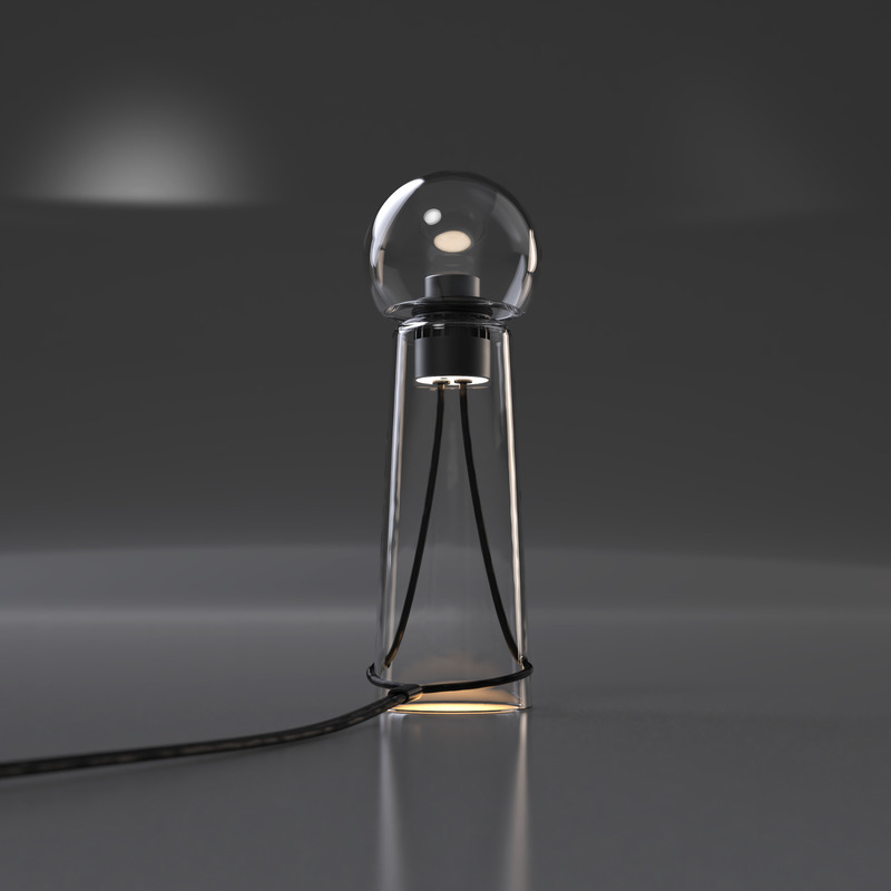 Dossier de presse | 2375-05 - Communiqué de presse | Gigi, la lampe qui incarne la fraîcheur estivale - d'Armes - Design d’éclairage - Gigi Clear - Crédit photo : Studio d'Armes