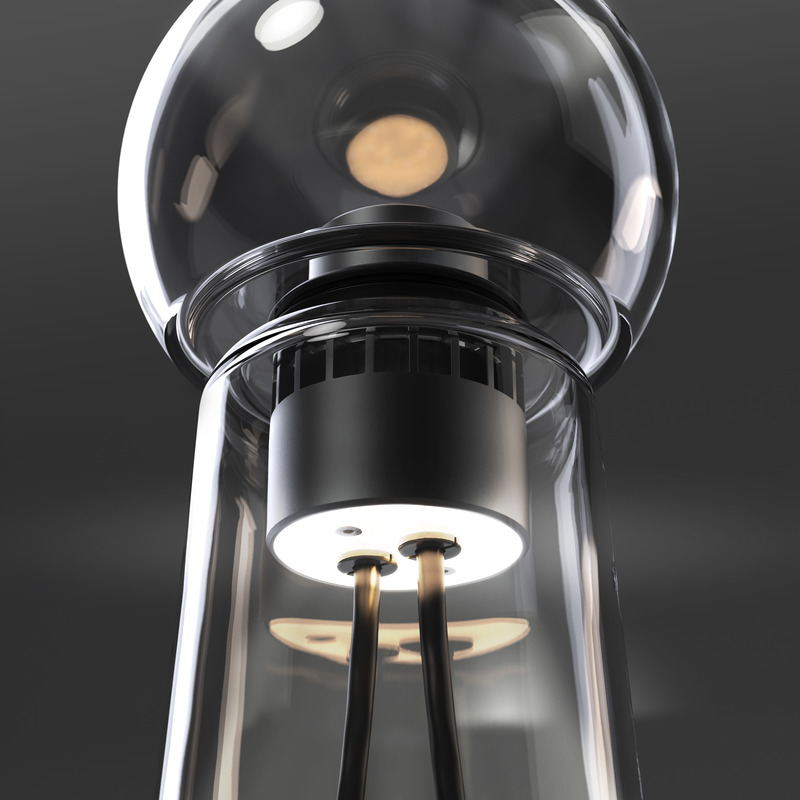 Dossier de presse | 2375-05 - Communiqué de presse | Gigi, la lampe qui incarne la fraîcheur estivale - d'Armes - Design d’éclairage - Module d'éclairage - Crédit photo : Studio d'Armes