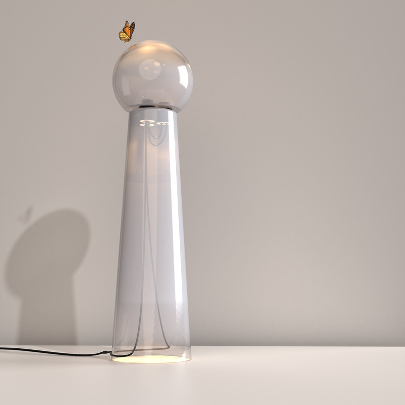 Dossier de presse | 2375-05 - Communiqué de presse | Gigi, la lampe qui incarne la fraîcheur estivale - d'Armes - Design d’éclairage - Gigi Grand Rising Fog - Crédit photo : Studio d'Armes