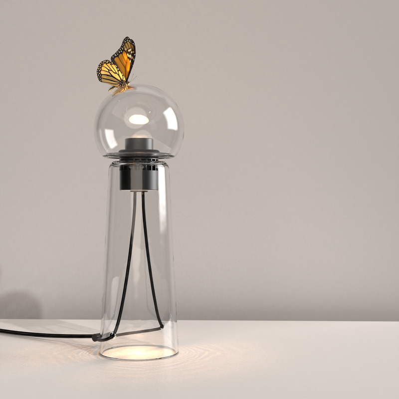 Dossier de presse | 2375-05 - Communiqué de presse | Gigi, la lampe qui incarne la fraîcheur estivale - d'Armes - Design d’éclairage - Gigi Clear - Crédit photo : Studio d'Armes