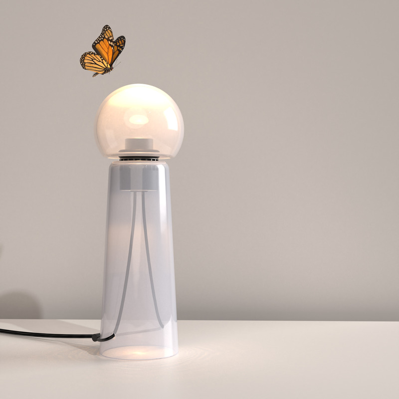 Dossier de presse | 2375-05 - Communiqué de presse | Gigi, la lampe qui incarne la fraîcheur estivale - d'Armes - Design d’éclairage - Gigi Fog - Crédit photo : Studio d'Armes