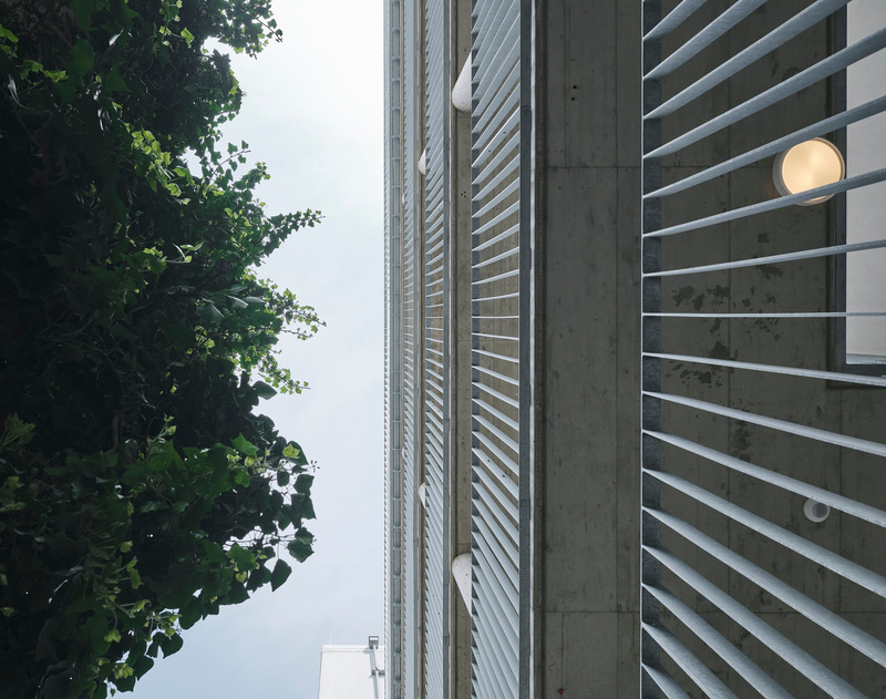 Dossier de presse | 3048-02 - Communiqué de presse | Gudrun Business Apartments - BFA x KLK - Architecture résidentielle - <p>Arcades and external staircases</p> - Crédit photo : David Schreyer