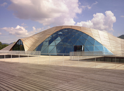 Dossier de presse | 972-01 - Communiqué de presse | Siège mondial de Rossignol - Hérault Arnod architectures - Architecture commerciale - Crédit photo : André Morin
