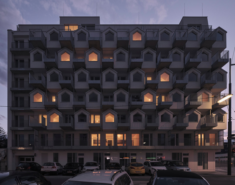 Dossier de presse | 3048-02 - Communiqué de presse | Gudrun Business Apartments - BFA x KLK - Architecture résidentielle - Crédit photo : David Schreyer