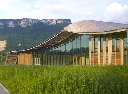 Dossier de presse | 972-01 - Communiqué de presse | Siège mondial de Rossignol - Hérault Arnod architectures - Architecture commerciale - Crédit photo : André Morin