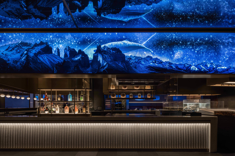 Dossier de presse | 5588-02 - Communiqué de presse | XU JI Seafood Restaurant (Land Kylin) - Daxiang Design Studio - Design d’intérieur commercial - Cooking station - Crédit photo : ©️Chuan He