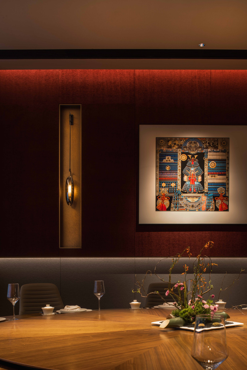 Dossier de presse | 5588-02 - Communiqué de presse | XU JI Seafood Restaurant (Land Kylin) - Daxiang Design Studio - Design d’intérieur commercial - VIP dining room - Crédit photo : ©️Chuan He