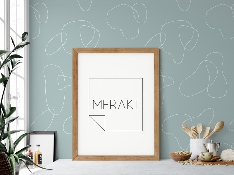 Dossier de presse | 5619-01 - Communiqué de presse | MERAKI : une nouvelle tapisserie adhésive signée par des artistes et designers du Québec - Pigment Design - Design d’intérieur résidentiel - <p> Même longueur d'onde </p><p>Choix de couleur : menthe </p> - Crédit photo : MERAKI