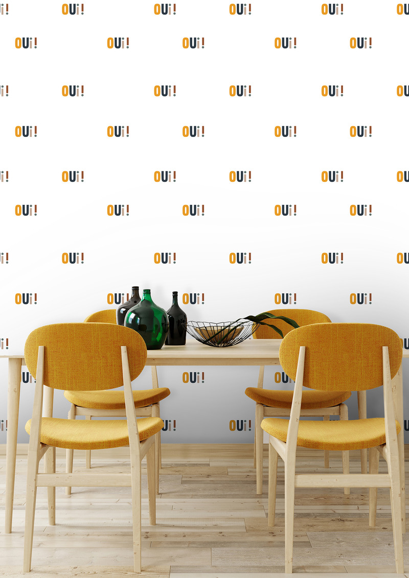 Dossier de presse | 5619-01 - Communiqué de presse | MERAKI : une nouvelle tapisserie adhésive signée par des artistes et designers du Québec - Pigment Design - Design d’intérieur résidentiel - <p> Oh que oui! </p><p>Choix de couleur : blanc / multi </p> - Crédit photo : MERAKI
