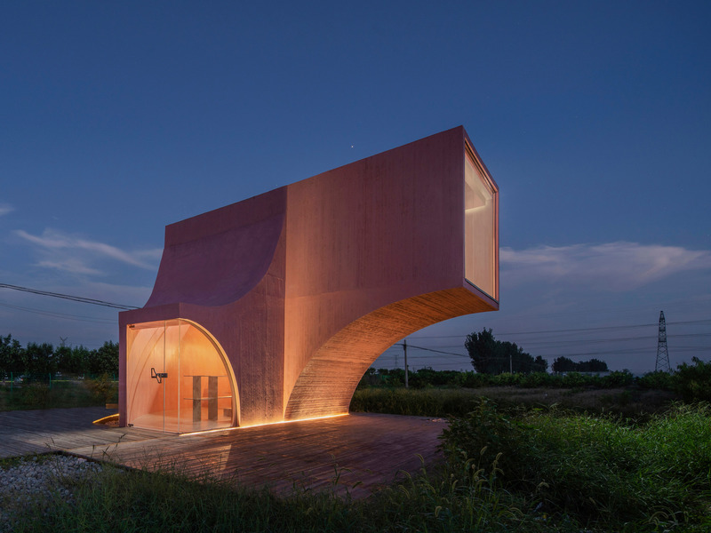 Press kit | 1071-12 - Press release | Architizer Announces  Shortlist of the World’s Best Architecture 2021 - Architizer - Residential Architecture - Peach Hut by Atelier XI, Xiuwu, China - Photo credit: Zhang Chau