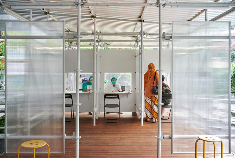 Press kit | 1071-12 - Press release | Architizer Announces  Shortlist of the World’s Best Architecture 2021 - Architizer - Residential Architecture - St. Carolus Hospital Screening Facility by AT-LARS, Jakarta, Indonesia - Photo credit: William Sutanto