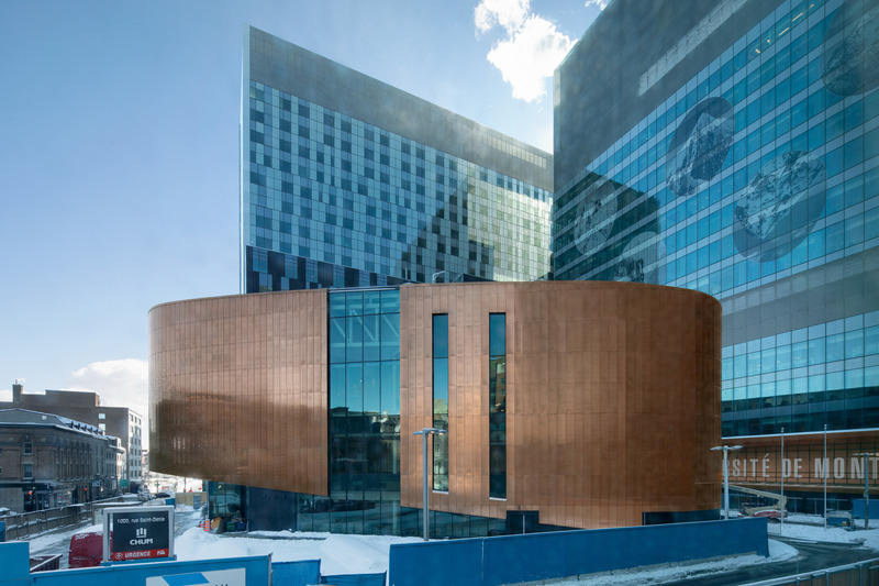 Dossier de presse | 916-17 - Communiqué de presse | La dernière phase du nouveau CHUM terminée - Jodoin Lamarre Pratte | Menkès Shooner Dagenais LeTourneux architectes en consortium - Architecture institutionnelle - Crédit photo :  Adrien Williams 