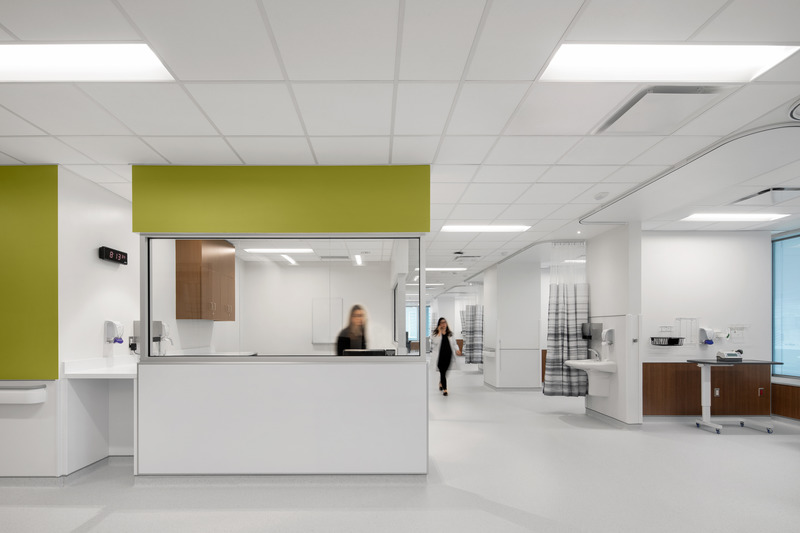 Dossier de presse | 916-17 - Communiqué de presse | La dernière phase du nouveau CHUM terminée - Jodoin Lamarre Pratte | Menkès Shooner Dagenais LeTourneux architectes en consortium - Architecture institutionnelle - Crédit photo : Adrien Williams