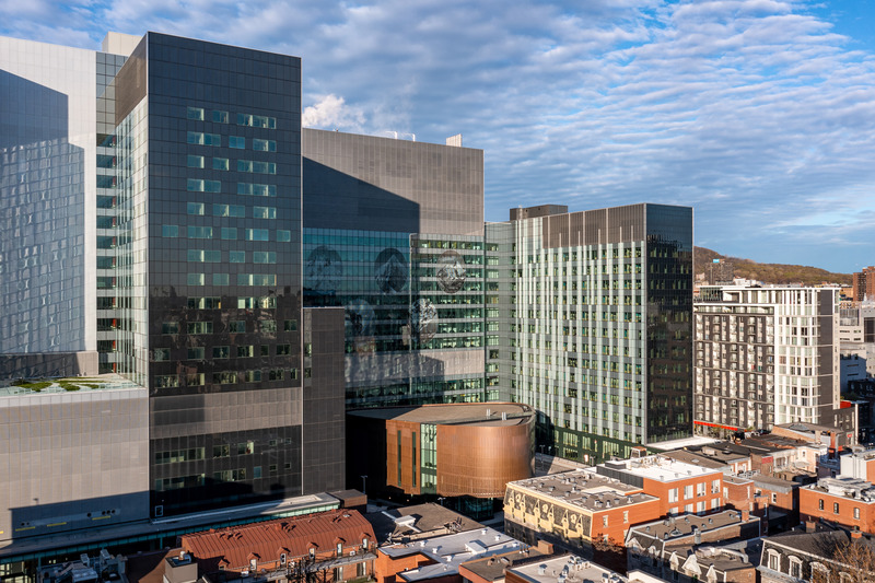 Dossier de presse | 916-17 - Communiqué de presse | La dernière phase du nouveau CHUM terminée - Jodoin Lamarre Pratte | Menkès Shooner Dagenais LeTourneux architectes en consortium - Architecture institutionnelle - Crédit photo : Olivier Gariépy