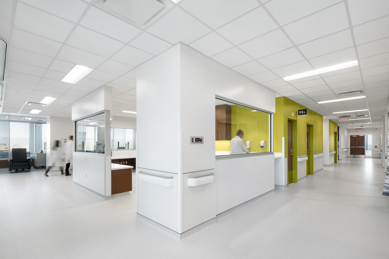Dossier de presse | 916-17 - Communiqué de presse | La dernière phase du nouveau CHUM terminée - Jodoin Lamarre Pratte | Menkès Shooner Dagenais LeTourneux architectes en consortium - Architecture institutionnelle - Crédit photo : Adrien Williams