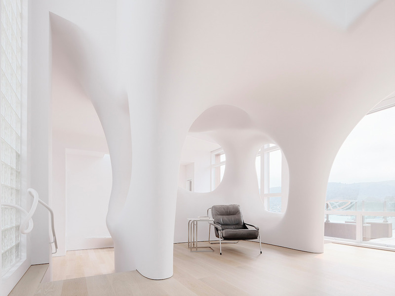 Dossier de presse | 2949-09 - Communiqué de presse | 'POWER' 2021 Design Award Winners Announcement - San Francisco Design Week - Évènement + Exposition - Above: Interior Design Honorable  Mention, 'Softie' by Ogydziak Prillinger Architects.  - Crédit photo : Photo Credit: Joe Fletcher Photography