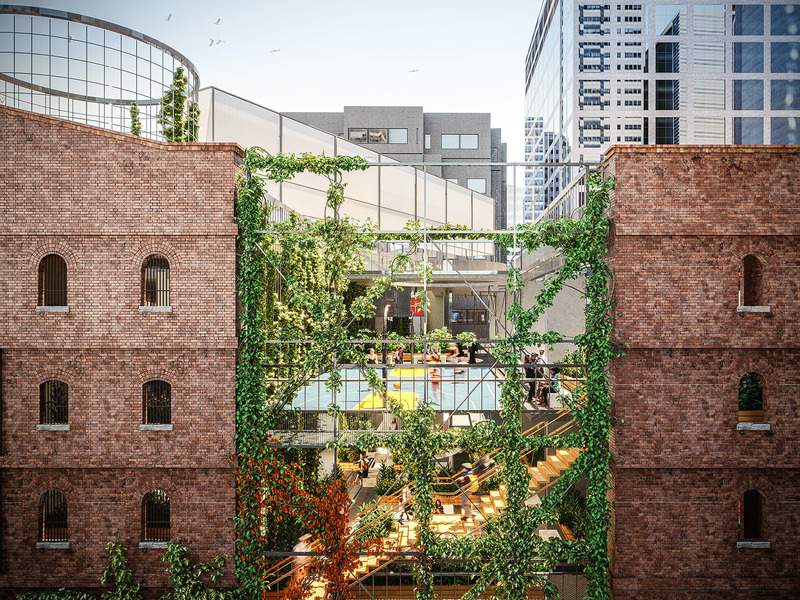Press kit | 661-66 - Press release | WAFX 2021 Prize Winners and WAF Future Projects finalists 2021 announced - World Architecture Festival (WAF) - Competition - <p>FUTURE PROJECTS &gt; CIVIC</p><p>Rethinking Melbourne’s Carparks, Melbourne, Australia by Bates Smart</p> - Photo credit: World Architecture Festival