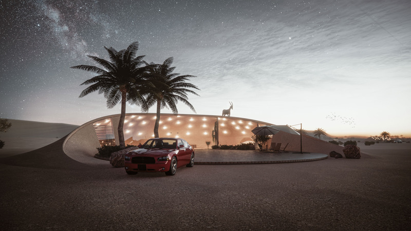 Press kit | 661-66 - Press release | WAFX 2021 Prize Winners and WAF Future Projects finalists 2021 announced - World Architecture Festival (WAF) - Competition - <p>FUTURE PROJECTS &gt; COMPETITION ENTRIES</p><p>Middle East, Aplomb - Reviving from Desert, Abu Dhabi, United Arab Emirates by Dorsch Gruppe</p> - Photo credit: World Architecture Festival