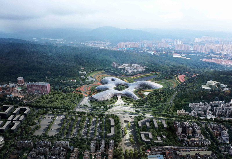 Press kit | 661-66 - Press release | WAFX 2021 Prize Winners and WAF Future Projects finalists 2021 announced - World Architecture Festival (WAF) - Competition - <p>FUTURE PROJECTS &gt; CULTURE</p><p>National Botanical Museum, Kunming, China by Architectural Design and Research Institute of Tsinghua University (THAD)</p> - Photo credit: World Architecture Festival