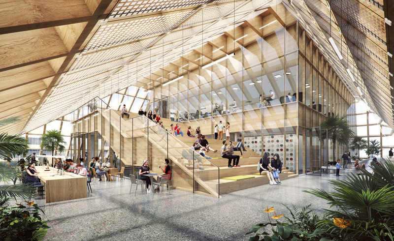 Press kit | 661-66 - Press release | WAFX 2021 Prize Winners and WAF Future Projects finalists 2021 announced - World Architecture Festival (WAF) - Competition - FUTURE PROJECTS &gt; EDUCATION<br>Sanya Farm Lab Pavilion, Sanya, China by Clou Architects - Photo credit: World Architecture Festival
