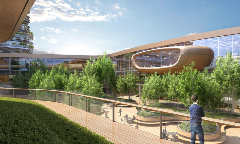 Press kit | 661-66 - Press release | WAFX 2021 Prize Winners and WAF Future Projects finalists 2021 announced - World Architecture Festival (WAF) - Competition - <p>FUTURE PRECTS &gt; HEALTH</p><p>Midea Heyou International Hospital, Foshan, China by BAI Design International Limited</p> - Photo credit: World Architecture Festival
