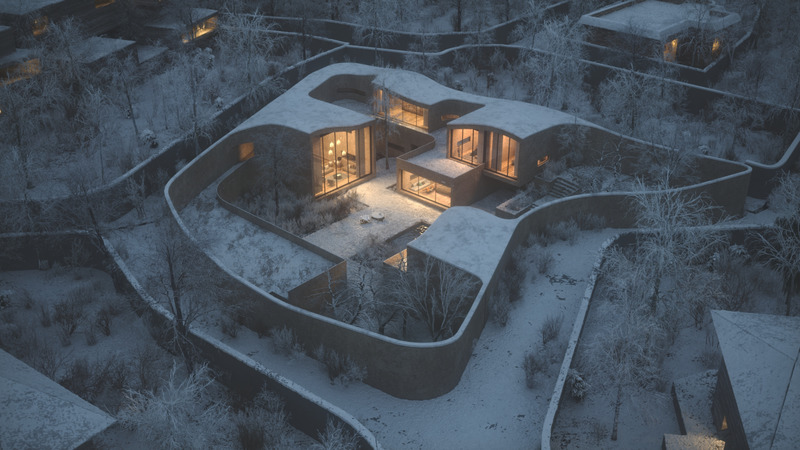 Press kit | 661-66 - Press release | WAFX 2021 Prize Winners and WAF Future Projects finalists 2021 announced - World Architecture Festival (WAF) - Competition - <p>FUTURE PROJECTS &gt; HOUSE </p><p>Shahgholi Villa, Damavand, Iran by FMZD</p> - Photo credit: World Architecture Festival