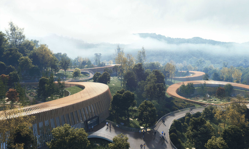 Press kit | 661-66 - Press release | WAFX 2021 Prize Winners and WAF Future Projects finalists 2021 announced - World Architecture Festival (WAF) - Competition - <p>FUTURE PROJECTS &gt; LEISURE LED DEVELOPMENT</p><p>The Panda Pavilions, Chengdu, China by EID Architecture</p> - Photo credit: World Architecture Festival
