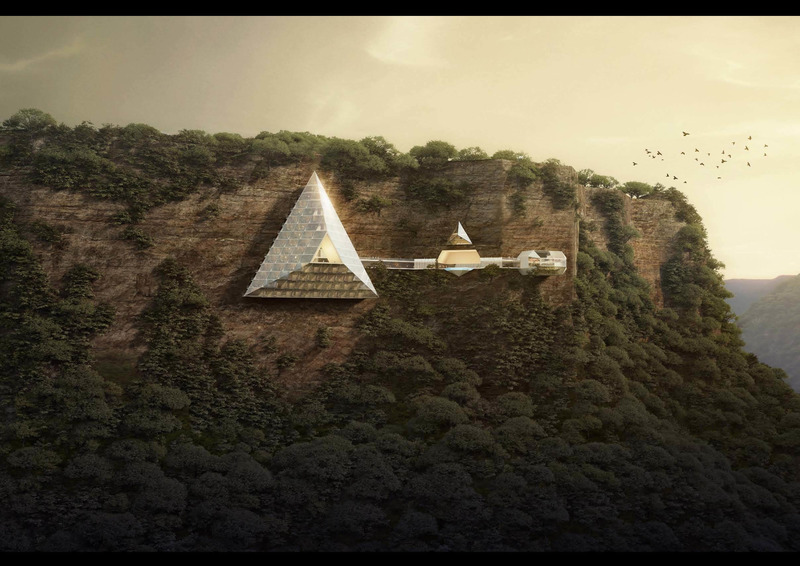 Press kit | 661-66 - Press release | WAFX 2021 Prize Winners and WAF Future Projects finalists 2021 announced - World Architecture Festival (WAF) - Competition - <p>FUTURE PROJECTS &gt; LEISURE LED DEVELOPMENT</p><p>Baoquan Cliff Hotel, Baoquan scenic area, Xinxiang, Henan Province, China by China Architecture Design &amp; Research Group</p> - Photo credit: World Architecture Festival