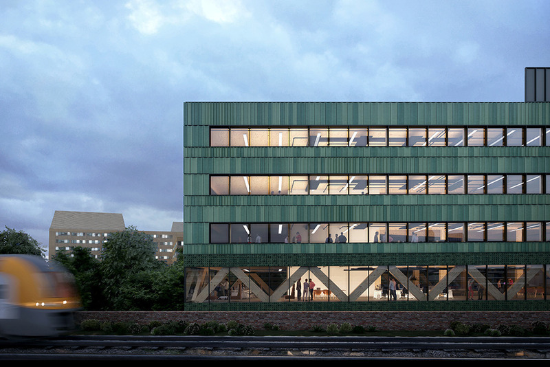 Press kit | 661-66 - Press release | WAFX 2021 Prize Winners and WAF Future Projects finalists 2021 announced - World Architecture Festival (WAF) - Competition - <p>FUTURE PROJECTS &gt; OFFICE</p><p>Paradise, London, United Kingdom by Feilden Clegg Bradley Studios</p> - Photo credit: World Architecture Festival