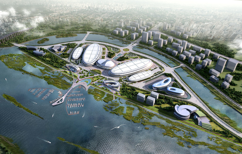 Press kit | 661-66 - Press release | WAFX 2021 Prize Winners and WAF Future Projects finalists 2021 announced - World Architecture Festival (WAF) - Competition - <p>FUTURE PROJECTS &gt; OFFICE</p><p>Citychamp Dartong Plaza – The Office Hub, Fuzhou, China by NDA Group</p> - Photo credit: World Architecture Festival
