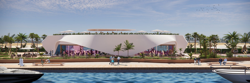 Dossier de presse | 2193-06 - Communiqué de presse | 3Deluxe Designs Attractive Urban Beach With Marina in U.A.E. - 3deluxe - Architecture de paysage - Crédit photo : 3deluxe