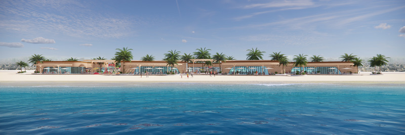 Dossier de presse | 2193-06 - Communiqué de presse | 3Deluxe Designs Attractive Urban Beach With Marina in U.A.E. - 3deluxe - Architecture de paysage - Cluster Square Sharjah<br> - Crédit photo : 3deluxe