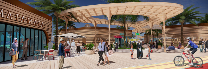 Dossier de presse | 2193-06 - Communiqué de presse | 3Deluxe Designs Attractive Urban Beach With Marina in U.A.E. - 3deluxe - Architecture de paysage - Sharjah Beach Club House Restaurant<br style=""> - Crédit photo : 3deluxe